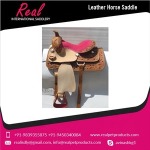 Silla de montar inglesa de cuero genuino hecha a mano con armazón de plástico, accesorios duraderos para carreras y saltos. - Product Image 2