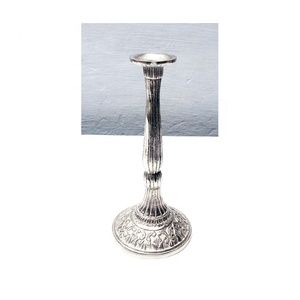 Best Selling Modern Candle Pillar Holder Wedding and Christmas Metal <b>Candelabra</b> for Home Decoration Silver Finished - Product Image 6