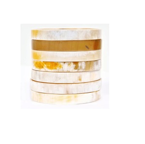 Bracelet en corne de buffle 100% naturel, poli, fait à la main, de la meilleure qualité, bracelet en corne de buffle solide, meilleur cadeau pour les filles, vente chaude - Product Image 4