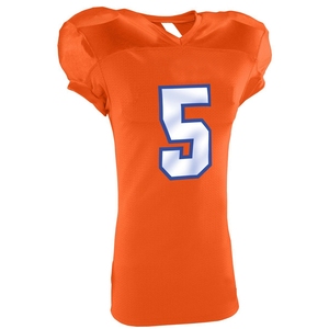 Excelente calidad personalizado al por mayor de fútbol americano Jersey transpirable Spandex jóvenes y adultos uniforme - Product Image 4