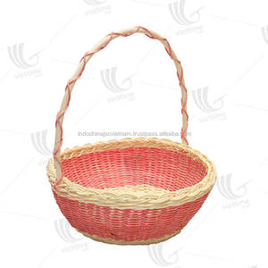 Panier en rotin du Vietnam, avec poignée, vente en gros de chine/rotin, fruits et cadeaux - Product Image 6