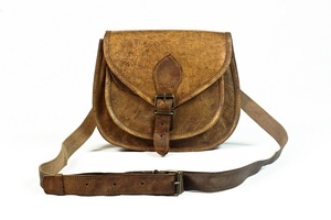 100% cuir véritable fronde messager bandoulière sac de selle sac à main sac à main en cuir véritable fronde sacs de messager pour femmes et filles - Product Image 5