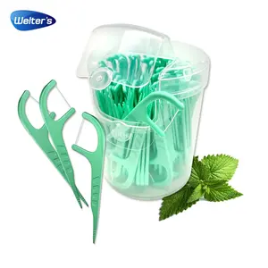 fancy abrasive dental floss tooth floss sticks