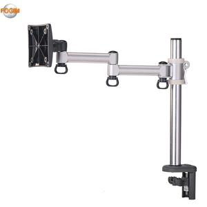 360 Degrees Swivel TV Monitor Holder Bracket with <b>Quick</b>-Release Lever on Table (Through / <b>Clamp</b> ) Desk Mount - Product Image 1