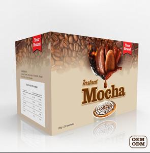 OEM instantánea Mocha polvo bebida Halal alimentos y bebidas para adultos caja de embalaje - Product Image 1