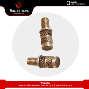 Goujons en laiton Ultra personnalisables différentes tailles filetage M3 acier au carbone galvanisé acier inoxydable aluminium cuivre écrous disponibles - Product Image 3