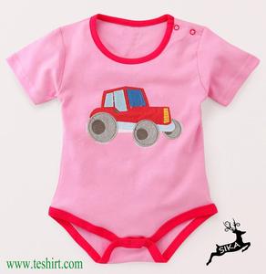 Vêtements pour bébés Tirupur, barboteuse blanche unie 100% coton à manches courtes, vente en gros, fabricant en Inde - Product Image 5