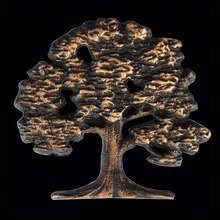 Applique d'arbre pour urne de crémation cuivworld inde - Product Image 5