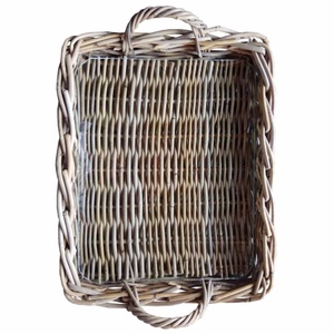 Traditional Handmade Modern Style Rectangular Kubu Grey Natural Rattan Dining <b>Chair</b> for Apartment Hotel Indonesia Home Furniture - Product Image 2