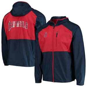 Chaqueta cortavientos para equipo de béisbol con cremallera completa para hombre, ligera, elegante y duradera para ligas de béisbol - Product Image 4
