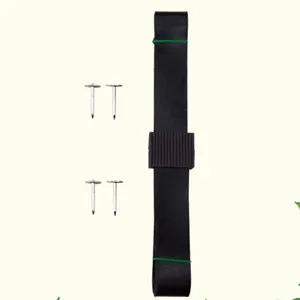 Black 60cm X 3.8cm Heavy Duty Releasable Gardening <b>Rubber</b> <b>Tree</b> <b>Tie</b>-RAPITECH - Product Image 1