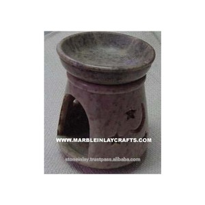 Lampes uniques en pierre de savon et huile de pierre de savon - Product Image 1