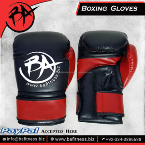 Logo personnalisé Gants de boxe à lacets pour l'entraînement Kickboxing Muay Thai Sparring Punching Mitts - Product Image 4