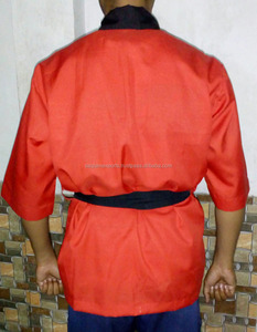 Tenue d'arts martiaux Happi Coats unisexe, robe de Taekwondo personnalisée, uniforme de sport, kimono japonais, robe de judo et de karaté avec ceinture - Product Image 2