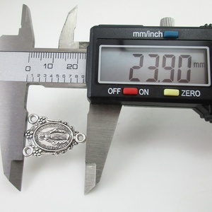 Virgin Mary Miraculous เหรียญลูกประคำเครื่องประดับทางศาสนาคริสเตียนส่วนใหญ่ทำจากโลหะผสม - Product Image 4