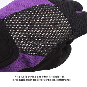 Guantes Antideslizantes sin Dedos para Levantamiento de Pesas con Materiales de Cuero/Cuero Sintético/Amaara para Uso Unisex en Gimnasio y Ciclismo - Product Image 5