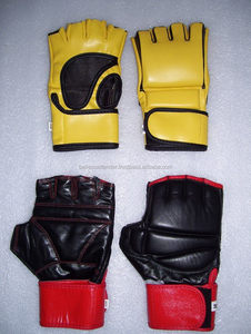 Gants de boxe professionnels pour enfants, demi-doigts, 8oz 12oz, haute qualité, logo personnalisé, légers, en cuir PU véritable - Product Image 2