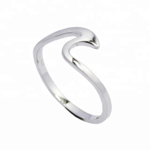 Design Simple 925 Sterling Silver Plain Ring Fantaisie Bijoux En Argent Éternité Vermeil Anneaux Pour Hommes Et Femmes Cadeau - Product Image 1