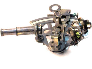 LAITON ANTIQUE NAUTIQUE KELVIN MARINE SEXTANT 4 ARTICLE CADEAU SEXTANT NAUTIQUE PAR CALVIN HANDICRAFT - Product Image 2