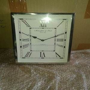 Reloj de pared de hierro de diseño con pantalla de aguja de cuarzo con patrón escénico - Product Image 1