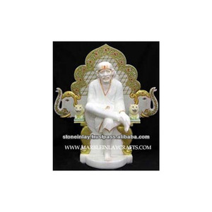 Sai Baba Marble Statue - Product Image 1