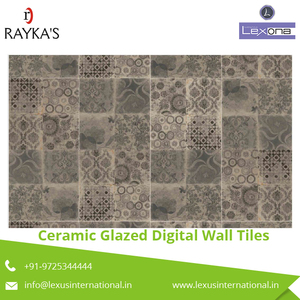 กระเบื้องผนังดิจิตอลเคลือบเซรามิก300X600MM กระเบื้องเคลือบดิจิตอลสีและการออกแบบที่เป็นเอกลักษณ์ - Product Image 2