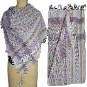 Shemagh Scarf Desert Keffiyeh Arab <b>Wrap</b> Cotton Head Heavyweight <b>Shawl</b> Lightweight Scarves Neck Solid Fashion Heart Design Arafat - Product Image 5