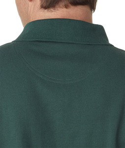 Vente en gros OEM ODM Polo pour hommes personnalisé, confortable, élégant, à manches longues, vêtement en tricot de coton, design personnalisé, uni - Product Image 5