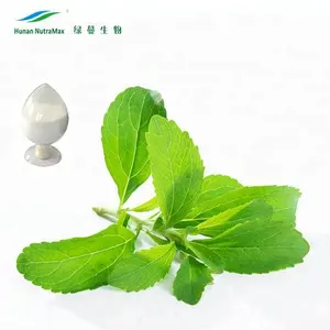 Organic Stevia Glycoside Bulk Pure Organic Stevia Leaves Extract Steviol Glycosides Rebaudioside A 97% Powder