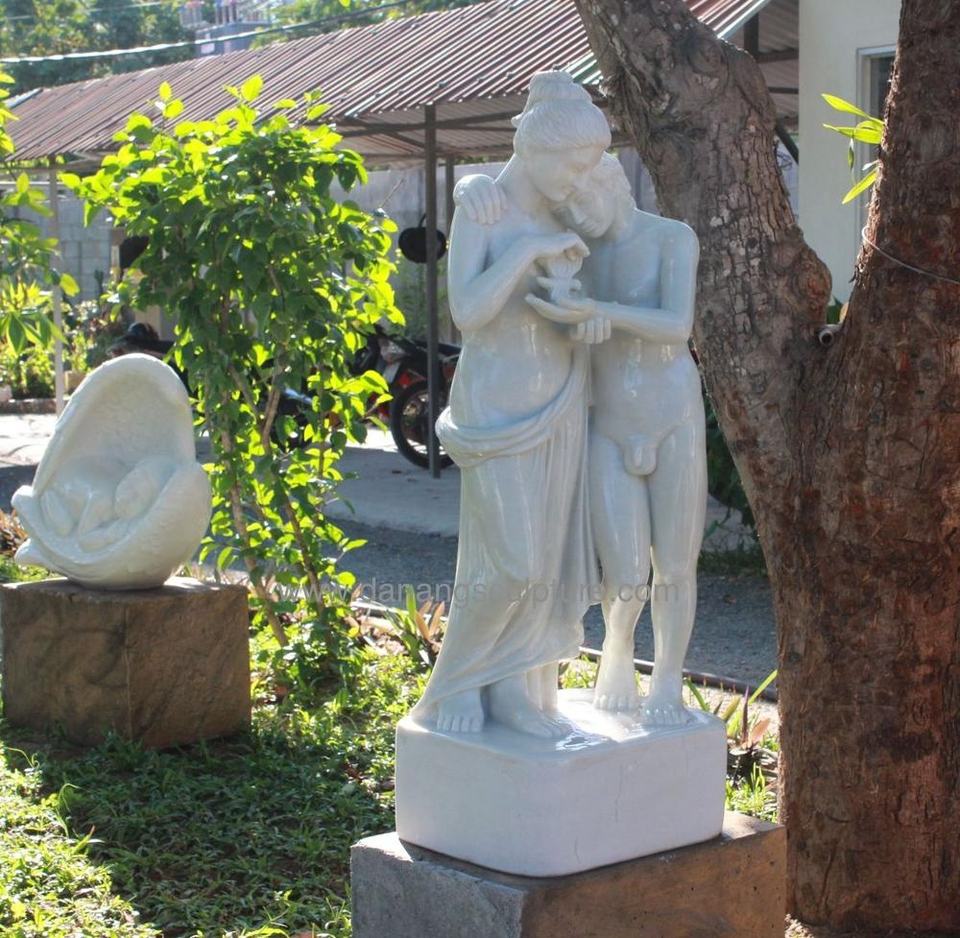 Marble Love Angel Statue | Famous Cupid and Psyche Statue DSF-CD16