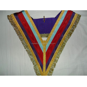 Masonic Regalia Sash ซองเย็บปักถักร้อย,เคสผ้ากันเปื้อน Masonic แบบสั่งตัด - Product Image 2
