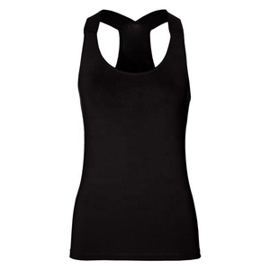 OEM de alta calidad de fitness deportes atléticos entrenamiento logotipo personalizado gimnasio Yoga Chaleco corto de las mujeres camiseta sin mangas de secado rápido transpirable - Product Image 1