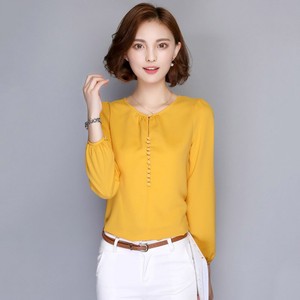 สุภาพสตรีที่มีคุณภาพสูง Casual เสื้อเย็บปักถักร้อยเสื้อแขนยาวผู้หญิงเสื้อสีขาวหญิงเสื้อลำลองเสื้อบวกขนาด - Product Image 1