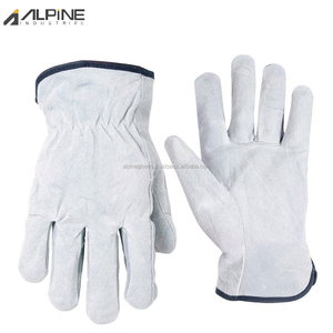 Nuevos Guantes de Trabajo de Piel de Cabra Granulada, Flexibles y Duraderos, Antideslizantes, para Hombres, Mujeres y Niños - Product Image 3