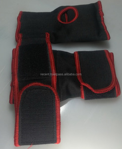 Nouveaux gants de boxe sans doigts avec trou pour le pouce, enveloppements de main en gel intérieur, 100% polyester tissé, faciles à utiliser, sans AZO - Product Image 6