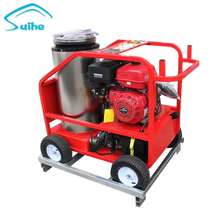 Movable High Pressure Hot Water Pressure Washer For Vehicle cleaning