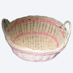 Panier de fleurs tissé à la main conception client artisanat en bambou pour la décoration florale de la maison élégante panier suspendu à vendre - Product Image 1