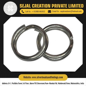 Top Selling Sterling Silver Jump <b>Rings</b> Oval Jump <b>Rings</b> Available Wholesale Price - Sejal Creation - Product Image 5