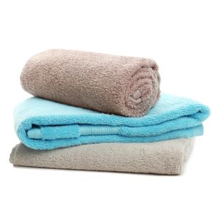 Toalla de baño estilo Dobby de algodón 100% para adultos, nuevo diseño, Colección Premium con logotipo personalizado, toallas de baño de Color sólido - Product Image 3