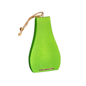 Adornos de árbol de Navidad de madera de color personalizados, formas artesanales para pintar - Product Image 2