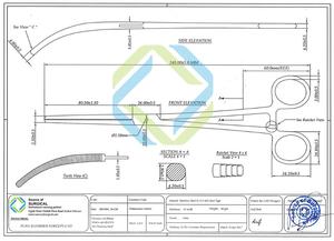 Pean Rochester Manual Hemostatic Artery Forceps Stainless Steel <b>Surgical</b> <b>Instrument</b> Rochester Pean 16cm Straight - Product Image 5
