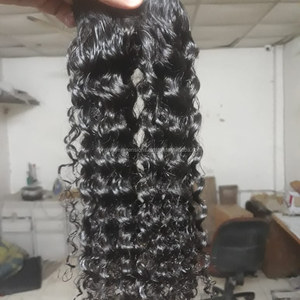 Cheveux naturels bouclés et Remy, de qualité supérieure, en poils humains - Product Image 1