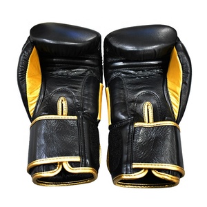 Gants de combat professionnels, en cuir de qualité supérieure, pour hommes et femmes, vente en gros - Product Image 5