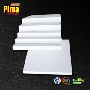 แผ่นโฟมพีวีซีแข็งยี่ห้อพรีเมี่ยม PIMA หนา 0.6 กรัม/ซม. 3-30 มม. ทนไฟ ทนความร้อน ใช้แทน MDF สำหรับการผลิตตู้ - Product Image 1