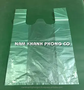 Kantong Plastik Kaus Bening HDPE/LDPE Virgin-Diproduksi Di Vietnam