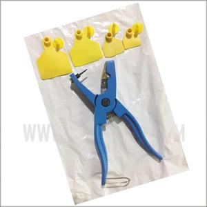 Étiquette d'oreille pour mouton/chèvre et chèvre, 50 pièces, usage pour les oreilles de mouton/chèvre, avec applicateur - Product Image 4