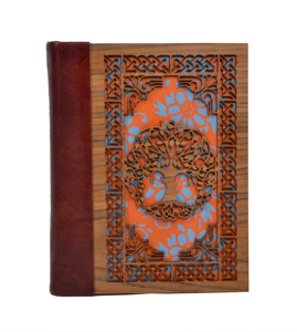 Handmade Cut Work Mango Wood Journals Tree Of <b>Life</b> New Design Creative Eco Friendly Wooden Cover Office Notebook Diary 120 Pages - Product Image 1