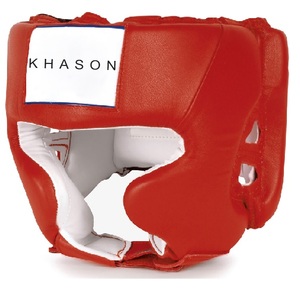 Protecteurs de protège-tibias de protection de tête de boxe de type factice noir PU de haute qualité - Product Image 1