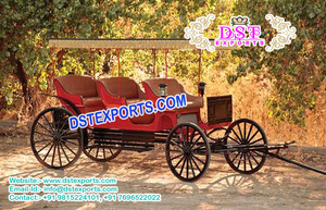Buggy de caballo de boda canadiense para la venta, nuevos coches de caballos Vintage, coche de juguete de Phaeton - Product Image 5