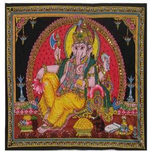 Ganesha dieux hindous mix imprimés tentures murales déesse hindoue imprimé tentures murales dieux hindous décoratif tentures murales tapisserie - Product Image 2